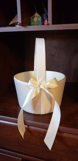 Flower girls basket & pedals