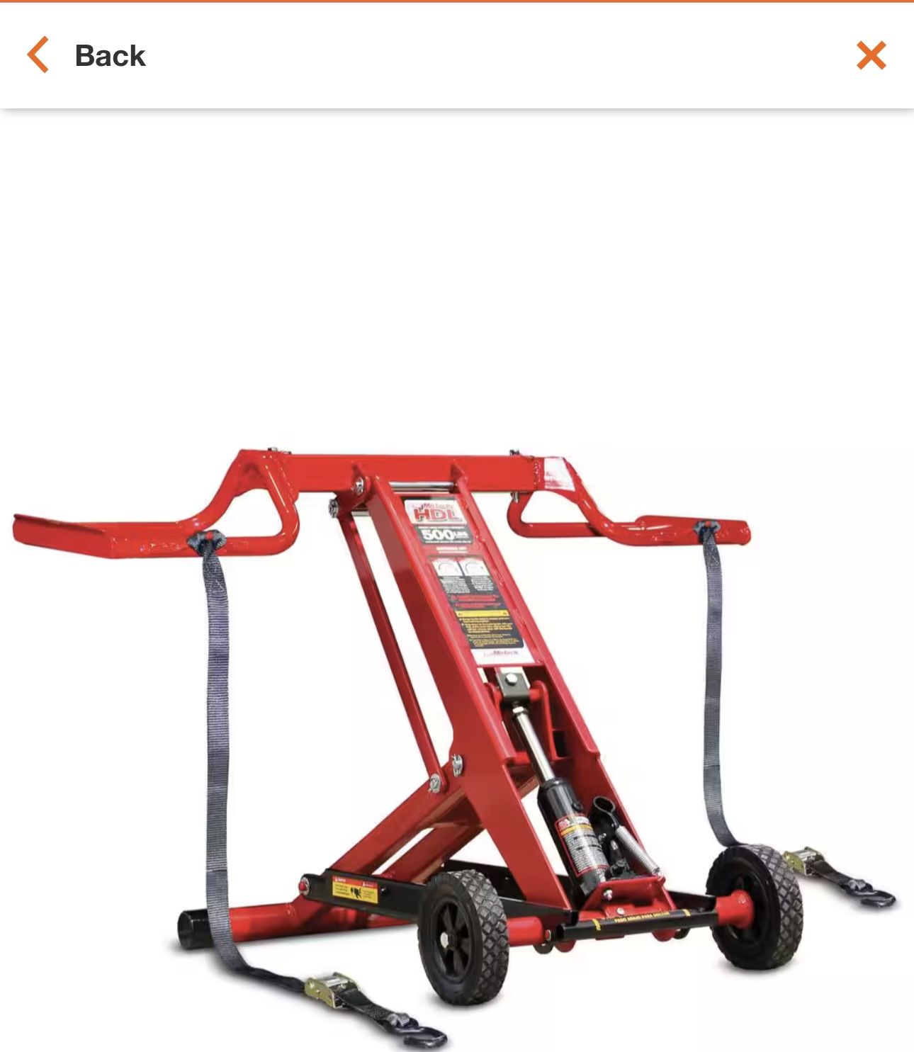Lawn Mower Lift