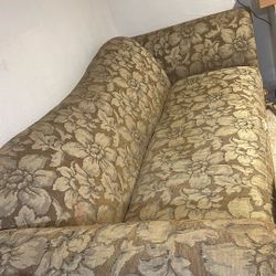 Floral Couch 