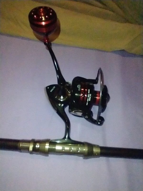 Nice Saltwater Surf Fishing Reel And Rod Combo