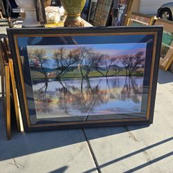 Large Framed Landscape Photography Print