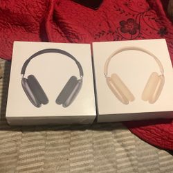 AirPods Pro Max Headphones Brand New Black And Beige 