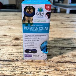 Calm Paws Premium Inflatable Protective Collar Small 6”-10” Open Box