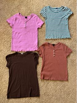 Girls Size 10-12 Shirts