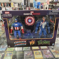 Marvel Legends Gamerverse Captain America Vs Venom