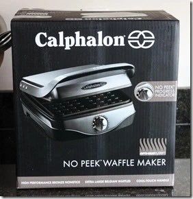 Calphalon No Peek Waffle Maker