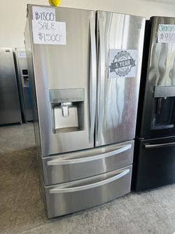 Stainless Steel Lg 4 Doors Refrigerator