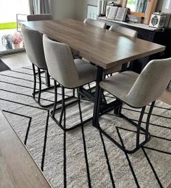 Table and chairs