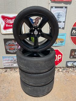 Mazda RX-8 18” Wheels w/ Nitto NT01 245/40ZR18 Tires