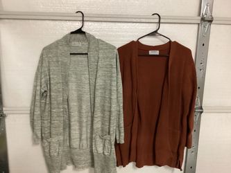 Two cardigan, sweaters women’s size large