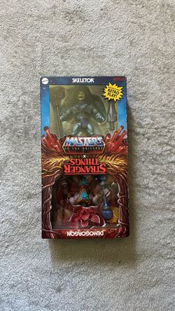 Masters of the Universe x Stranger Things Skeletor Demogorgon 2-Pack