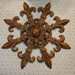 FluerDeLis  metal wall plaque