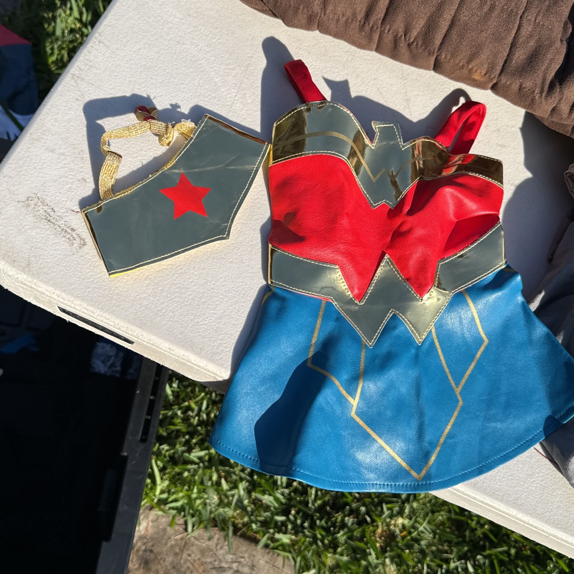 Wonder Women Dog Costume XS