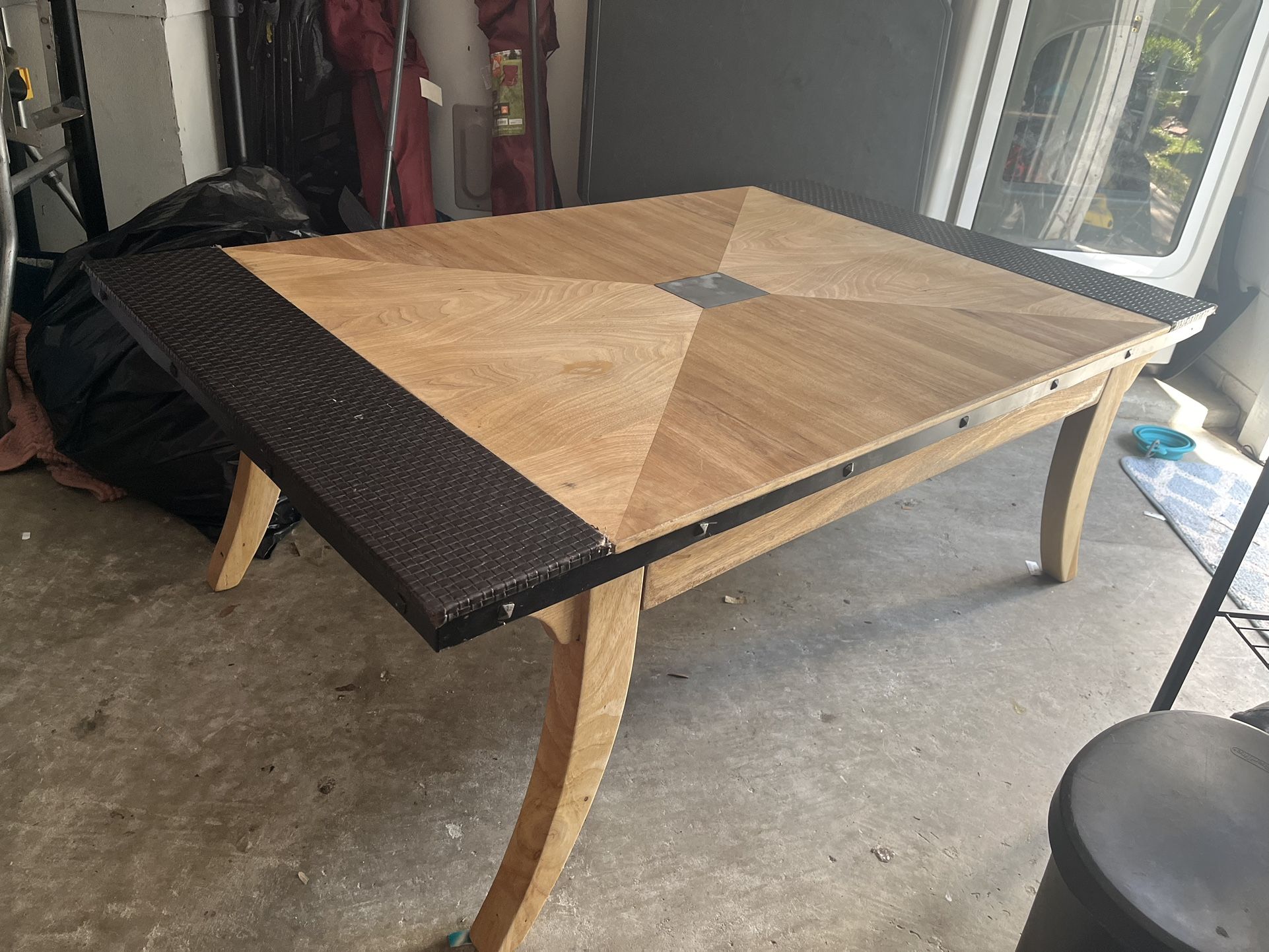 Large Wooden Coffee Table (Refurbished)