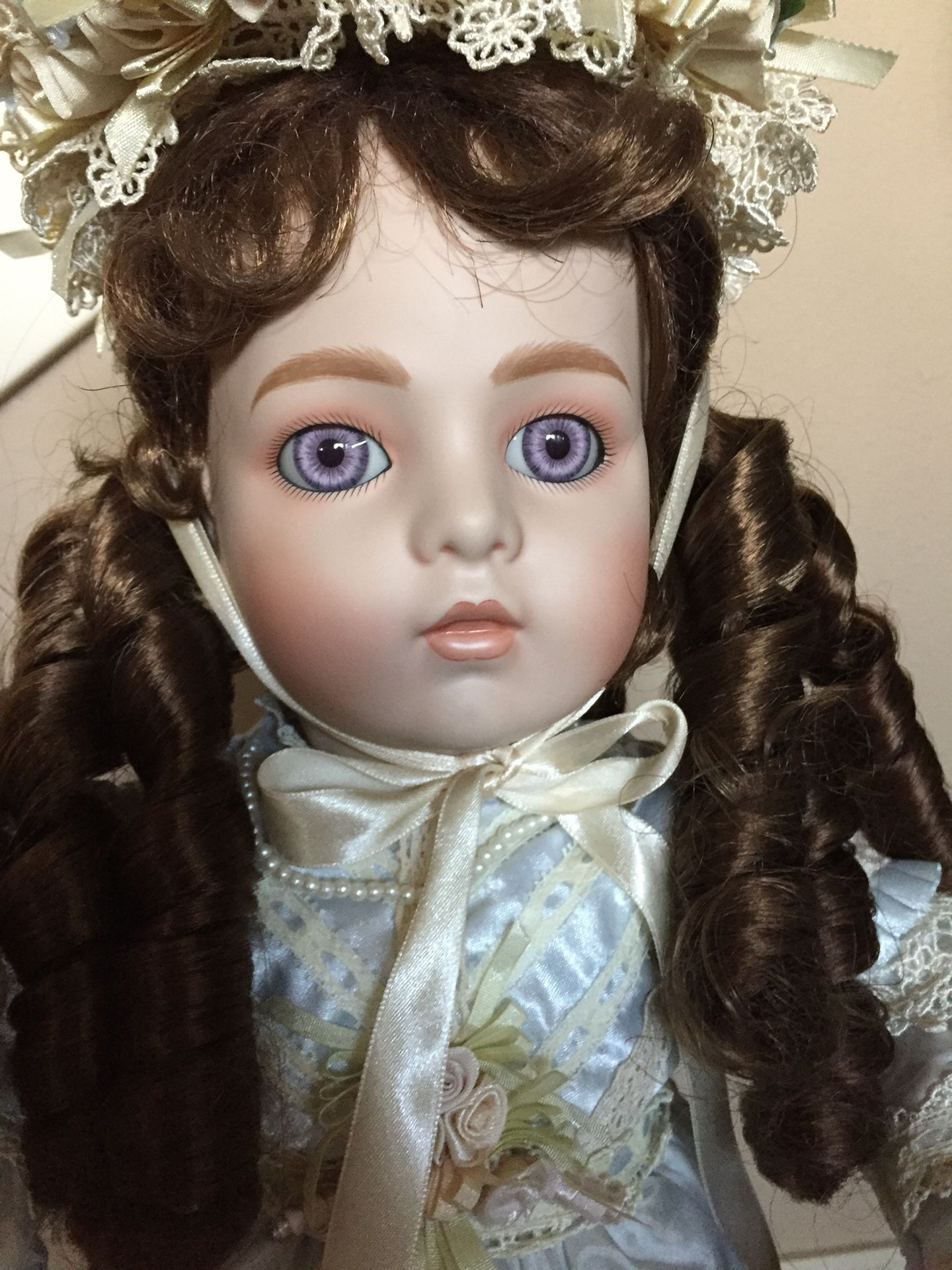 Marie Osmond Porcelain BRU Doll - 24”H Limited Edition Reproduction - (purchased for $251, SACRIFICING at $85)