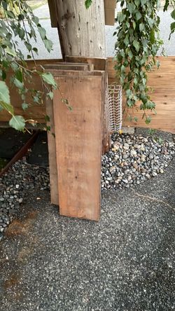 Pressure treated wood steps