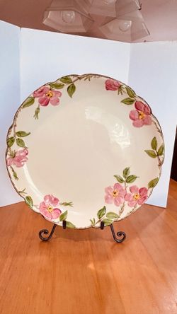 Vintage Franciscan Desert Rose 14" Chop Plate Serving Platter – USA