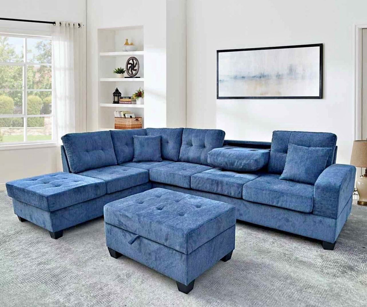 Brand New 3-piece Sectional In Box- Flexible Finance Options Available 