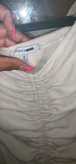 Fashion nova shoulder dress