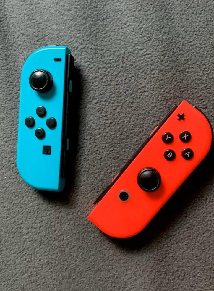 Nintendo switch red and blue joy-cons