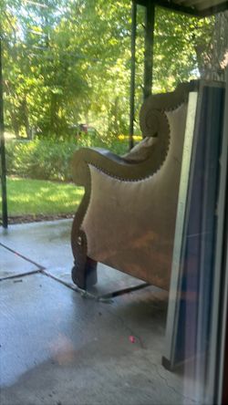 Kings. Leather Chair - one of a kind