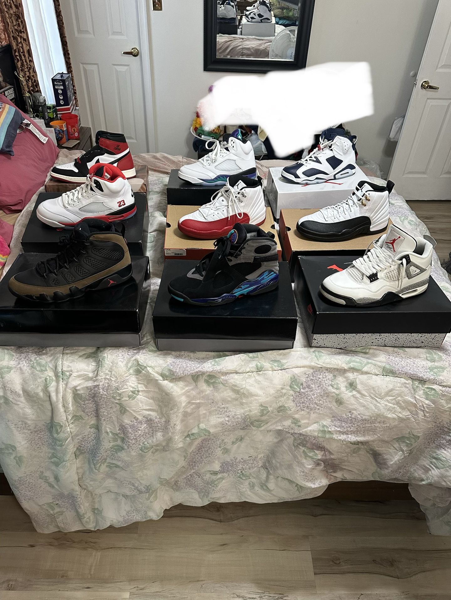 Air Jordan Lot All Size 12