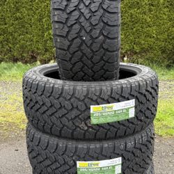 Set 4 BRAND NEW 285/45r22 tires