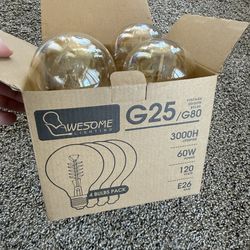 Brand new G25 Light bulbs (never used)