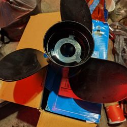 Hustler 3blade Aluminum Boat Propeller 