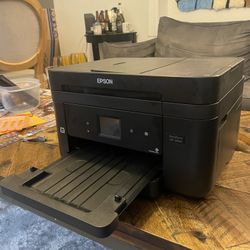 Printer - Epson WorkForce WF-2860 All-in-One Printer – Wireless + Touchscreen