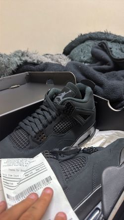 Jordan 4 size 10 black cats 2025