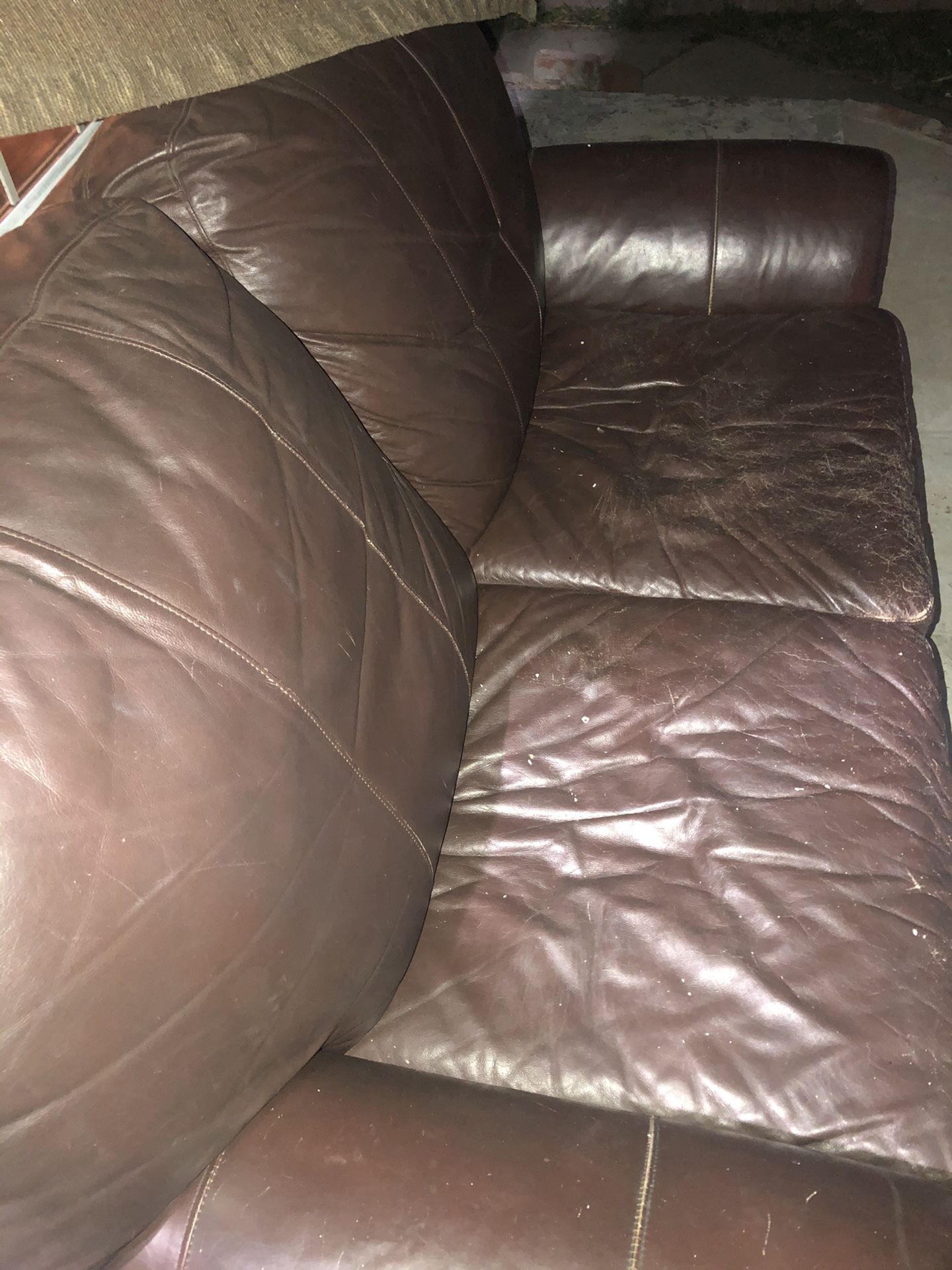 Free couch (love Seat) Recliner