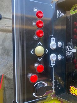 Arcade 1up Atari 12-1 Control panel