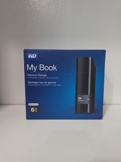 WD My Book 6TB External Hard Drive