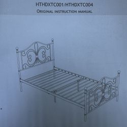 Twin Bed Frame 