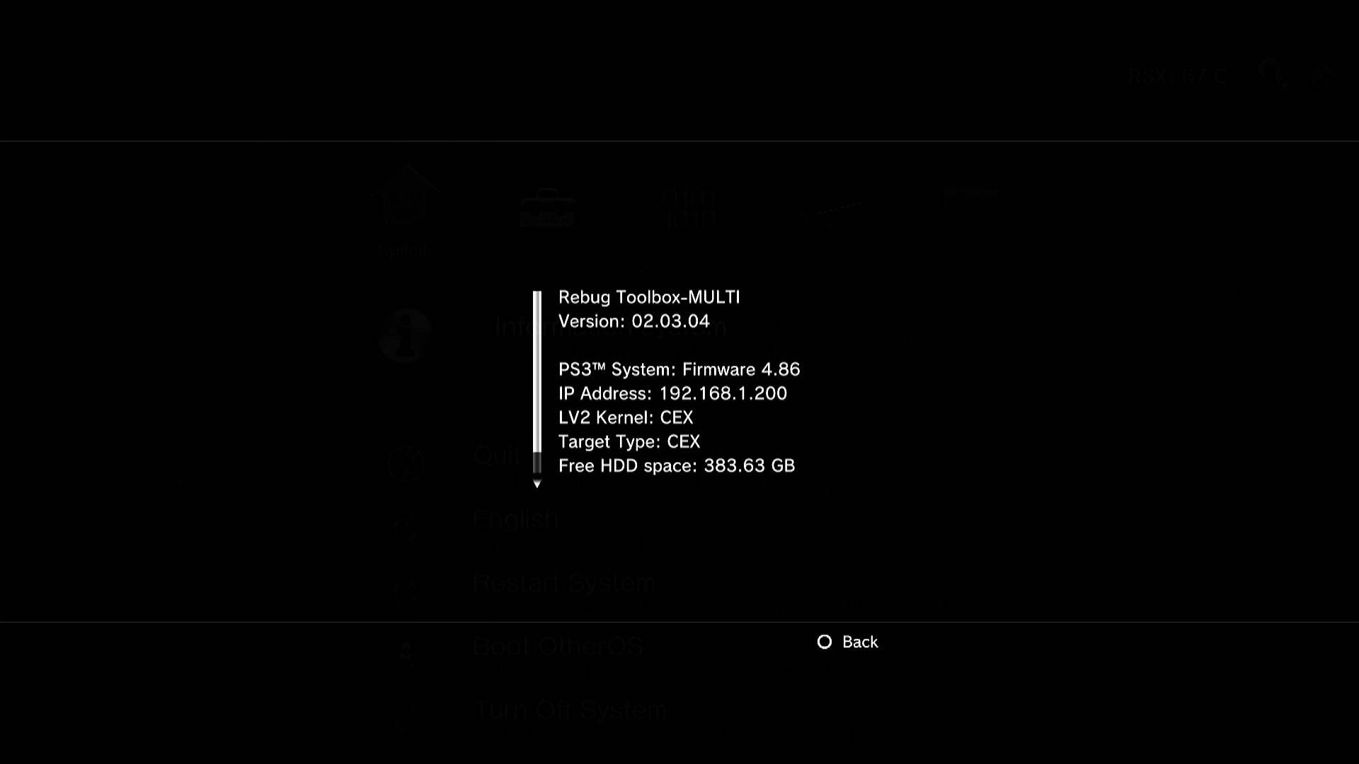 JB CFW PS3 Slim 500GB Backward PS1 PS2 Compatible w/ Mod Menus