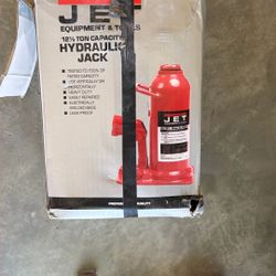 Jet Hydraulic Jack For 12 1/2 Tons 