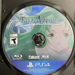 Legend Of Heroes Trails To Azure For PlayStation 4