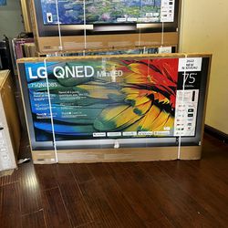 75 INCH LG QNED85 MINI LED SMART 4k TVS AI THIN Q BRAND NEW 
