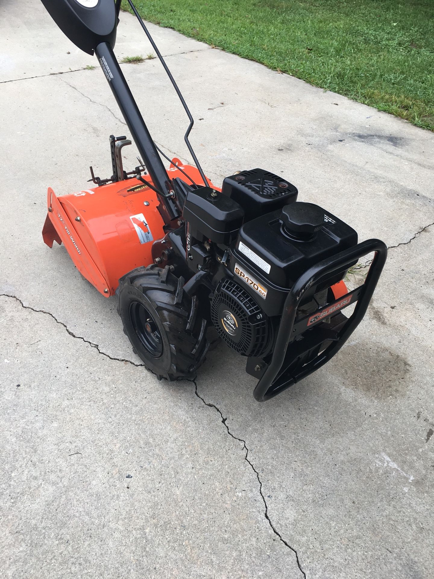 Ariens 17” Dual Rear Tine Tiller w/ Subaru Engine. Serviced!