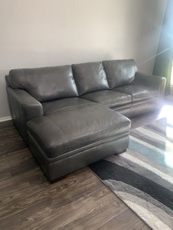 Leather Sectional
