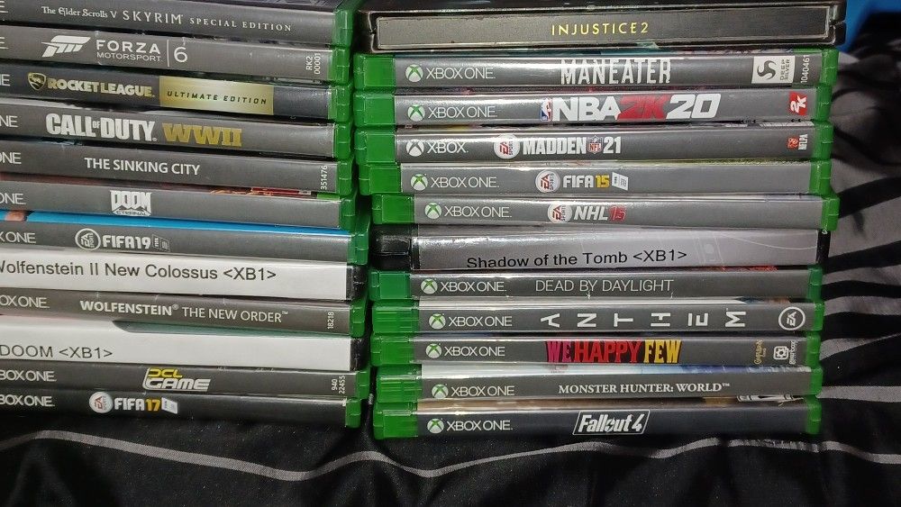 Xbox One Games For Sale Or Trades $7 Each 