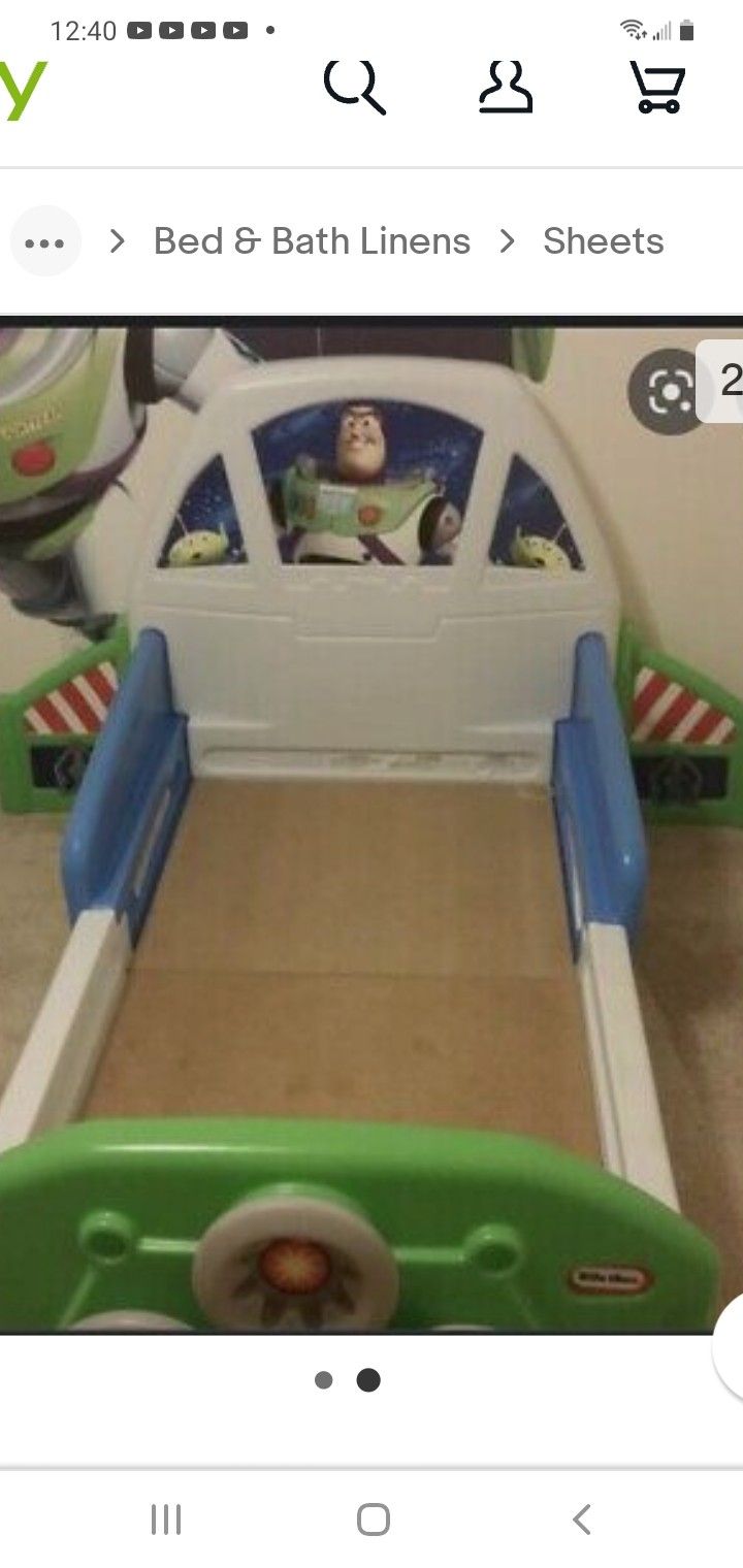 Little Tikes Buzz Lightyear Toddler Bed