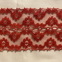 2.5” Wide Red Ribbon Trims 