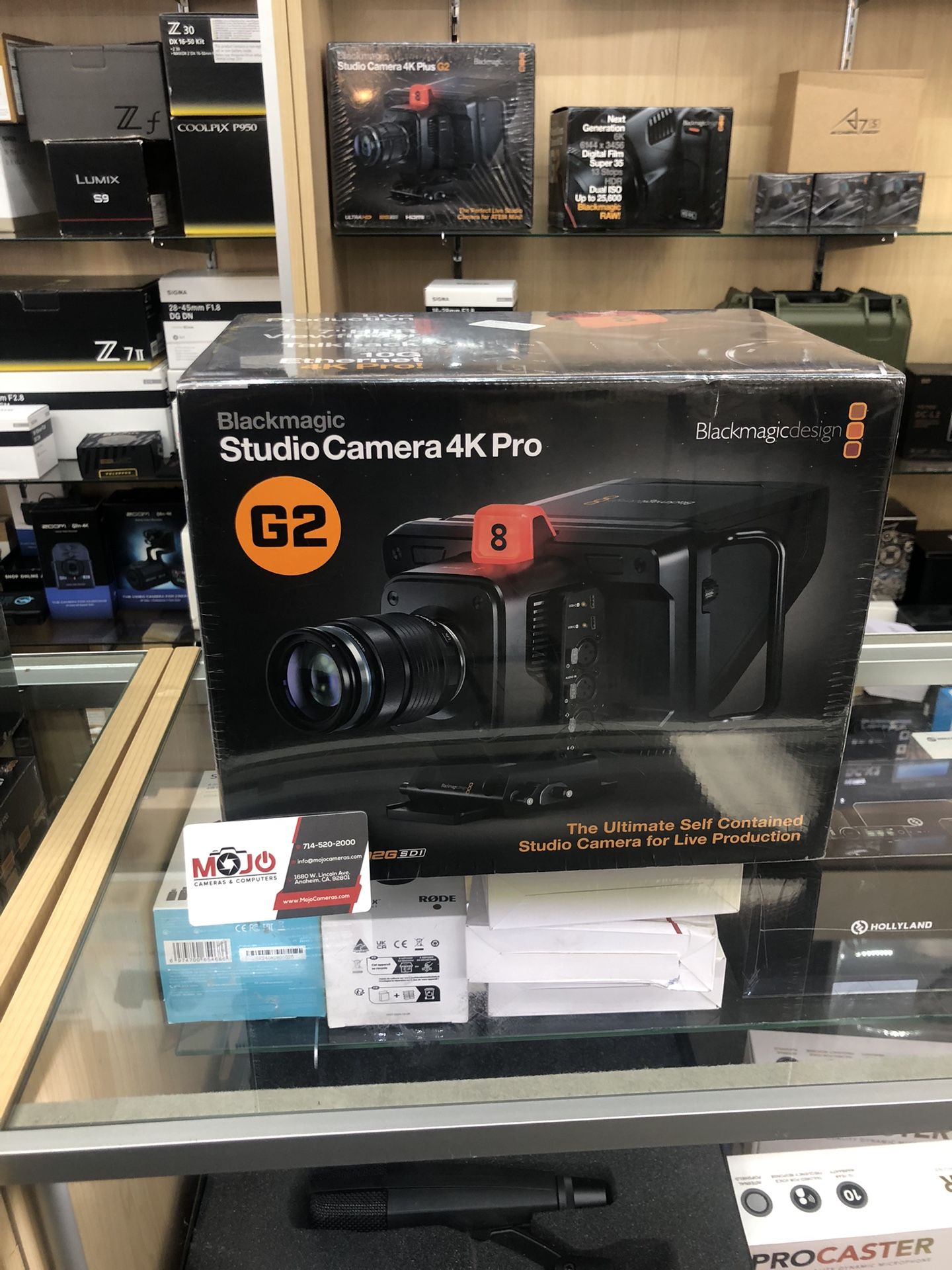 Blackmagic Studio Camera 4K Pro