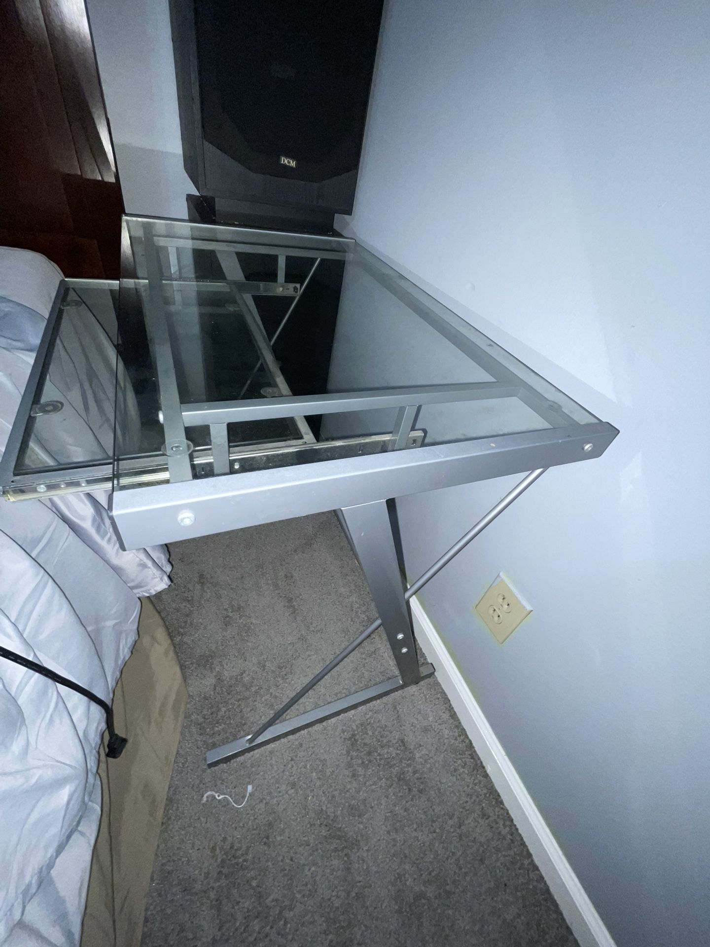 Glass Desk