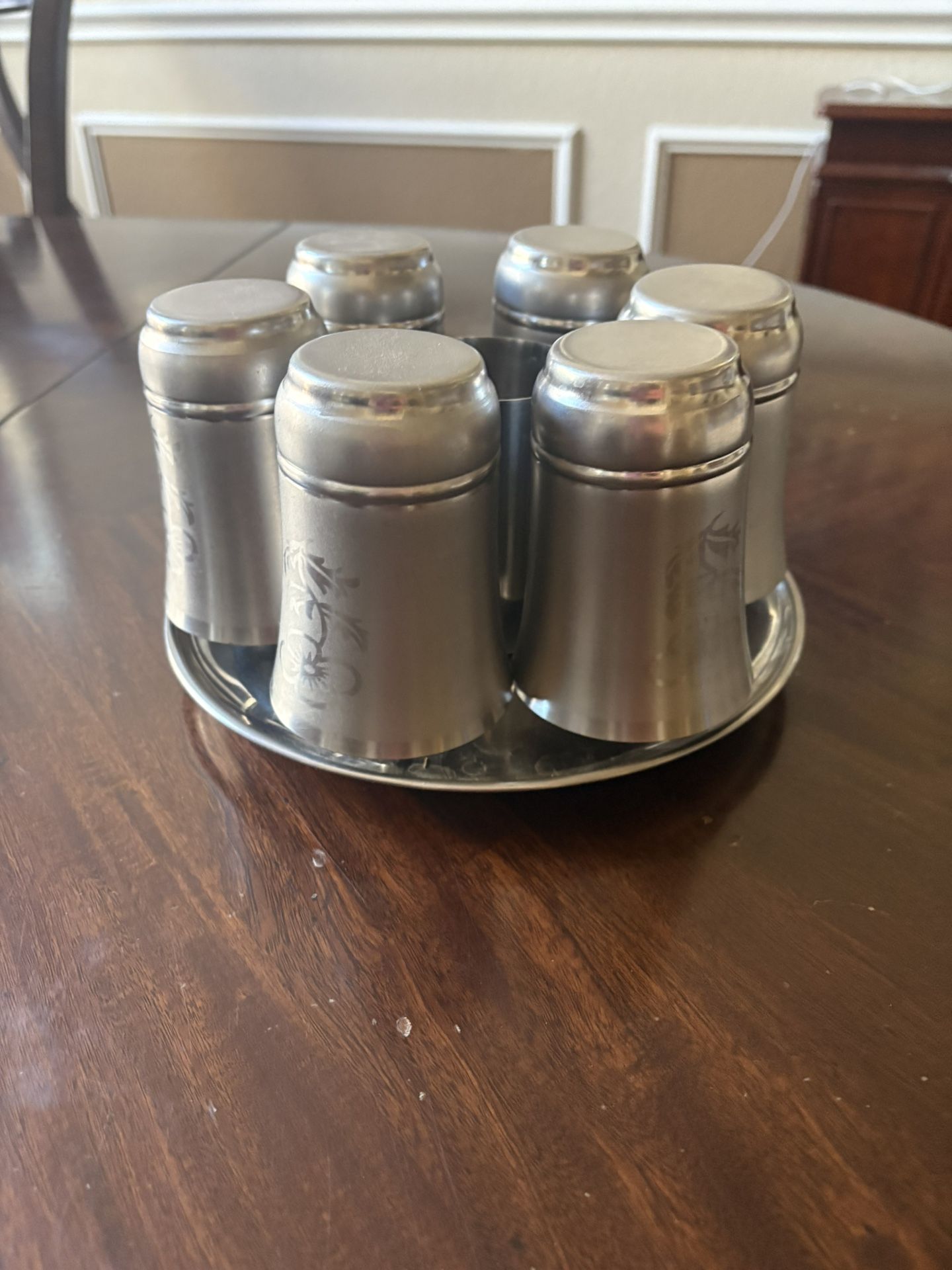 Stainless steel Glasses With Stand