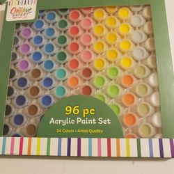 Set 96 PC Acrylic  Paint  Set,