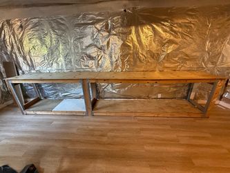 FREE – Large Heavy-Duty Workbench / Storage Bench