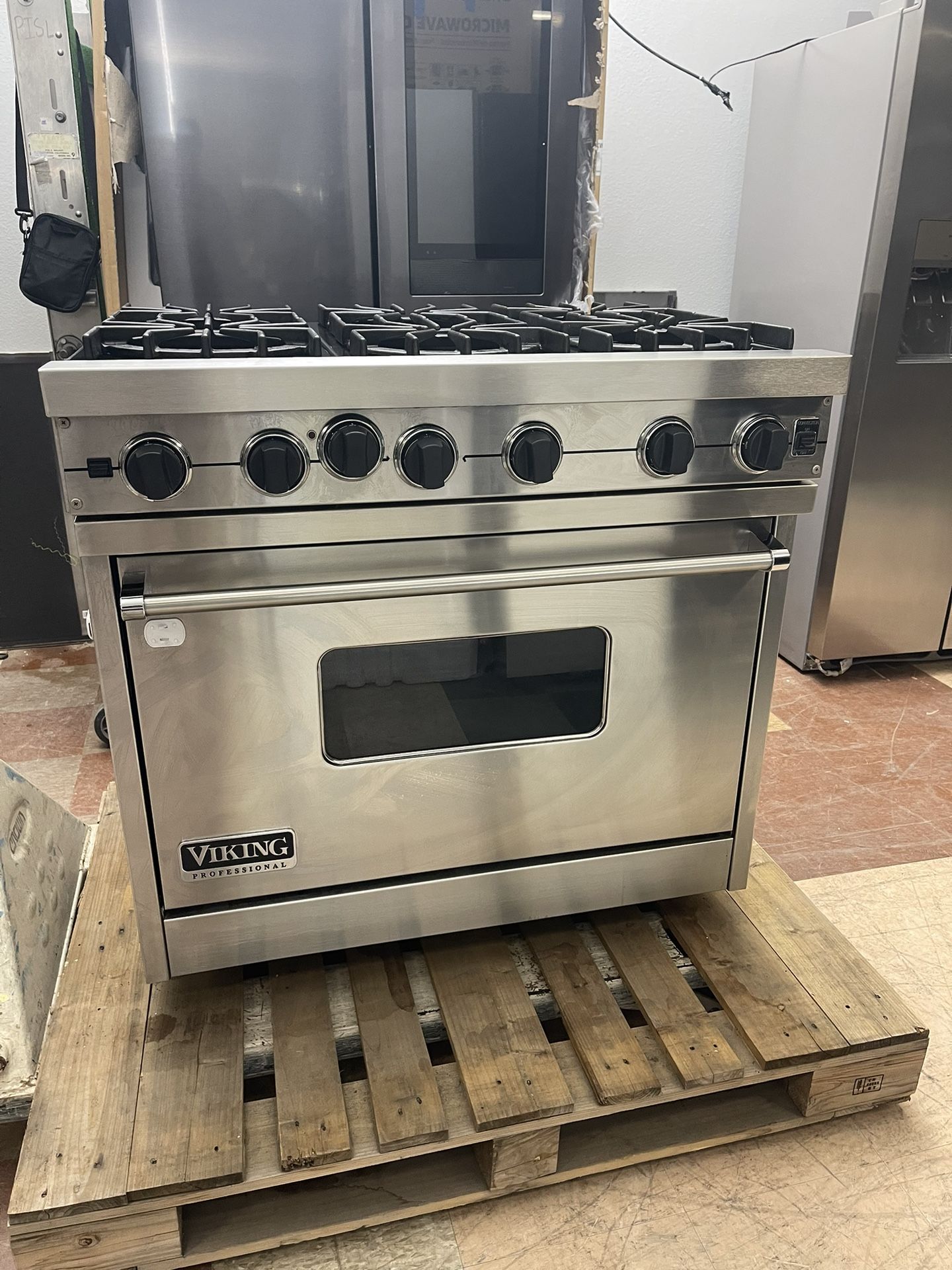 Viking 36 Gas Stove 